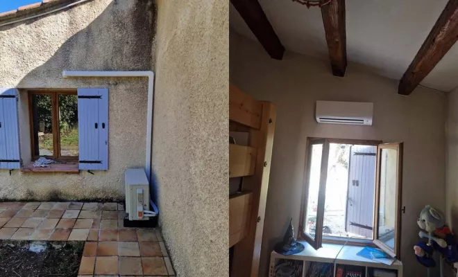 Installation de climatisation, Peyrolles-en-Provence, New Energie